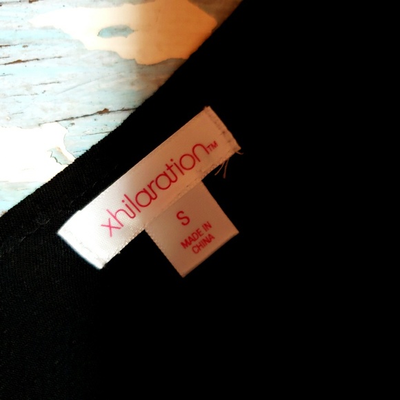 Xhilaration Floral Enbroidered Black Sundress S - Picture 9 of 9